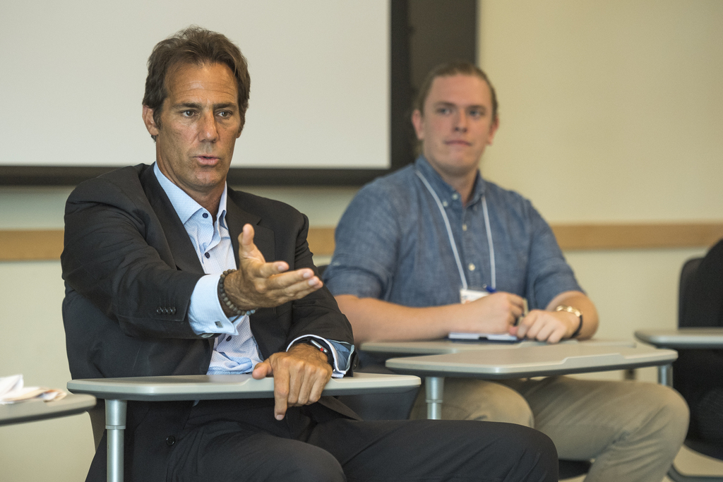National Agenda guest speaker and UD alumnus Dave DeWalt discussed cybersecurity dangers in America.